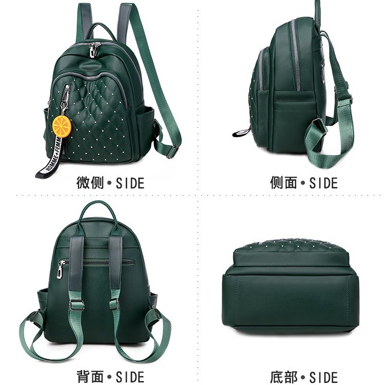 TAS RANSEL WANITA KULIT BACKPACK IMPORT PAZEL PREMIUM GENDONG PUNGGUNG SEKOLAH KULIAH KERJA FASHION KOREA KEKINIAN REMAJA CEWEK MURAH