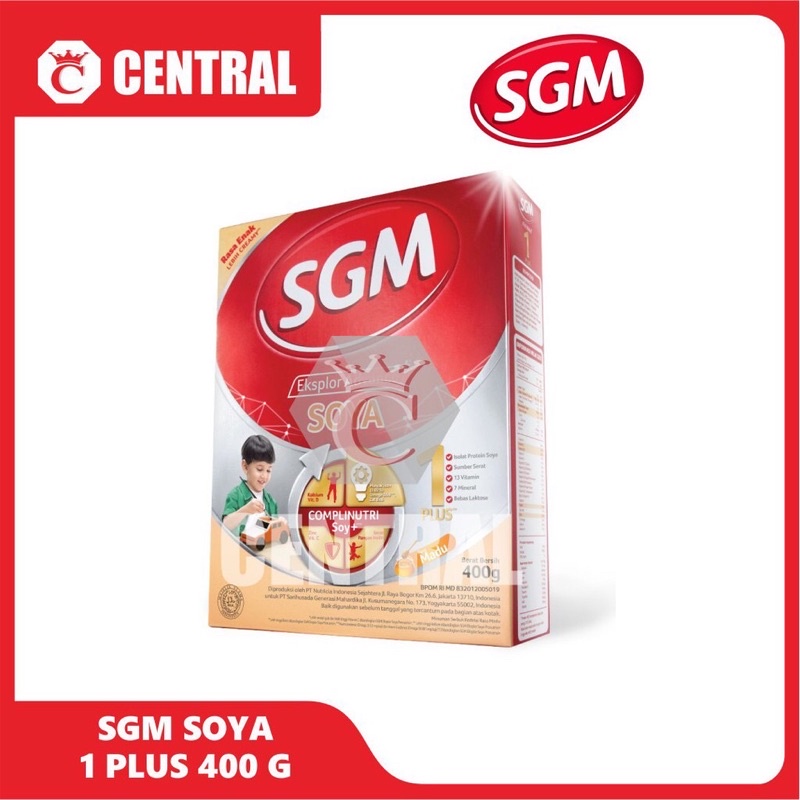 SGM SOYA 1+ 400g/centraltrenggalek