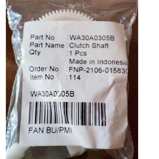 『LARIS』 ORIGINAL PARTS GEARBOX SET KIPAS ANGIN NATIONAL KDK PANASONIC murah