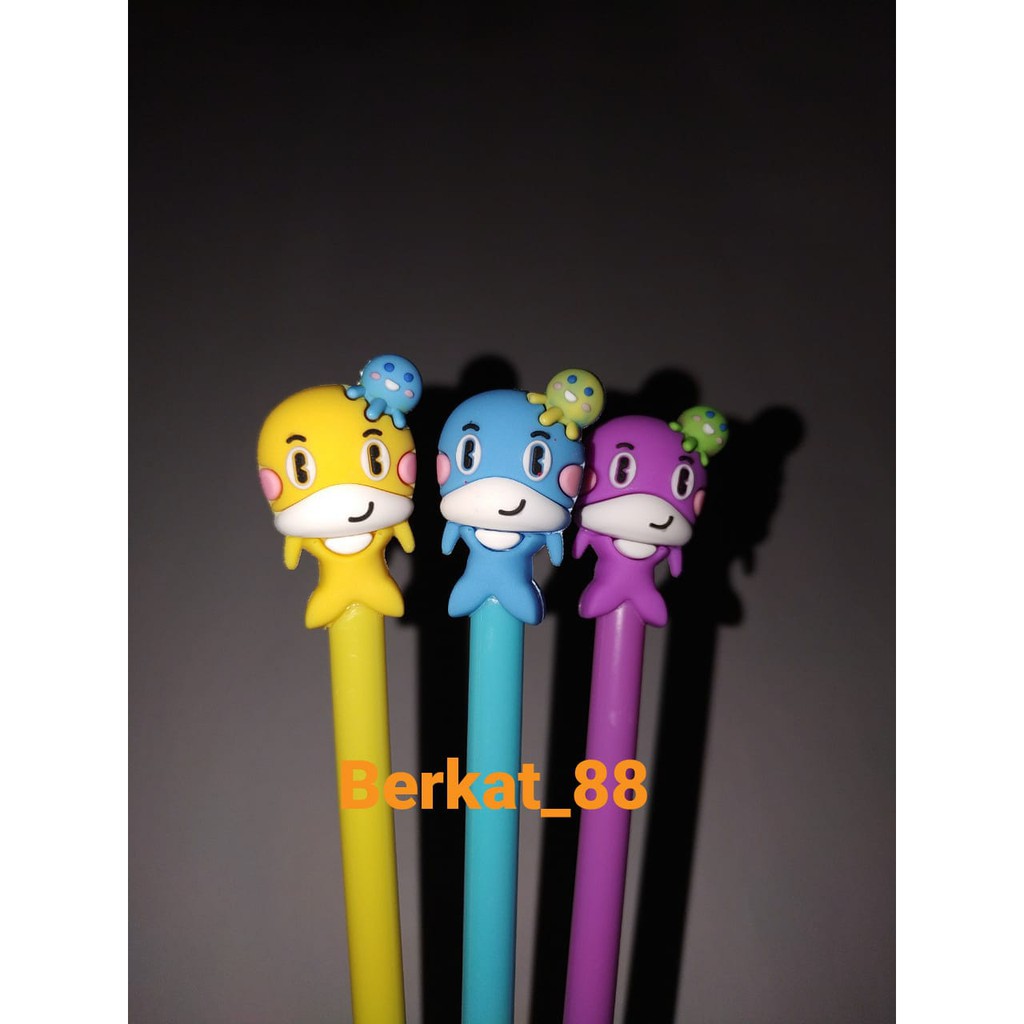 

Pulpen Gel Model Ubur - Ubur Unik Dan Lucu