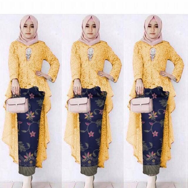 (Restock 7wrna) JC- Kebaya jawis / Kebaya wanita modern terbaru / kebaya wanita murah