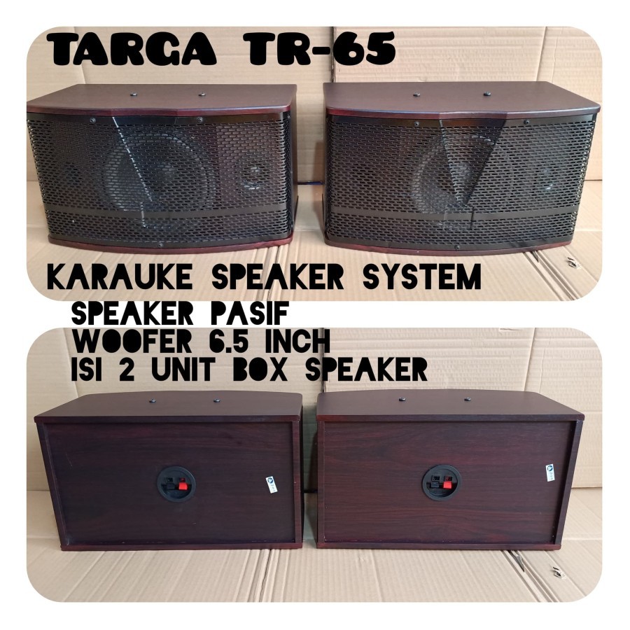 SPEAKER PASIF 6 INCH TARGA TR 65 KARAUKE SYSTEM