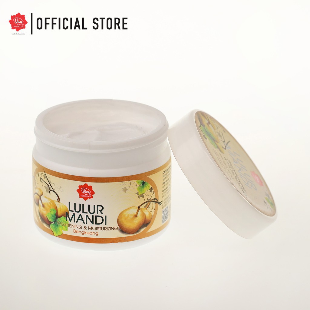 ❤ Viva Lulur Mandi Avocado / Yogurt / Soybean / Bengkuang 225 gram BPOM Halal