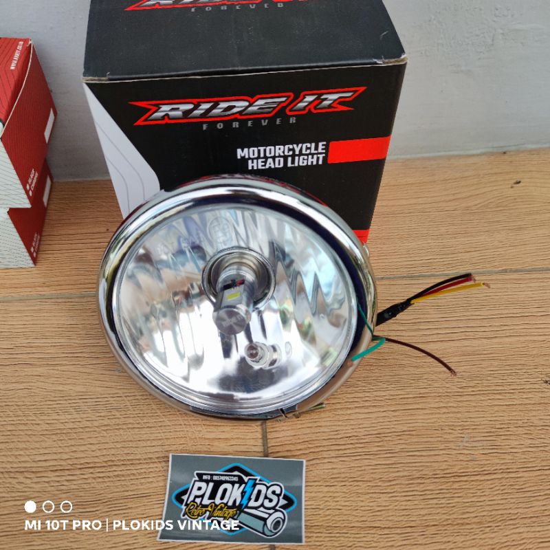 Lampu Depan cb gl mp tiger lampu ride it