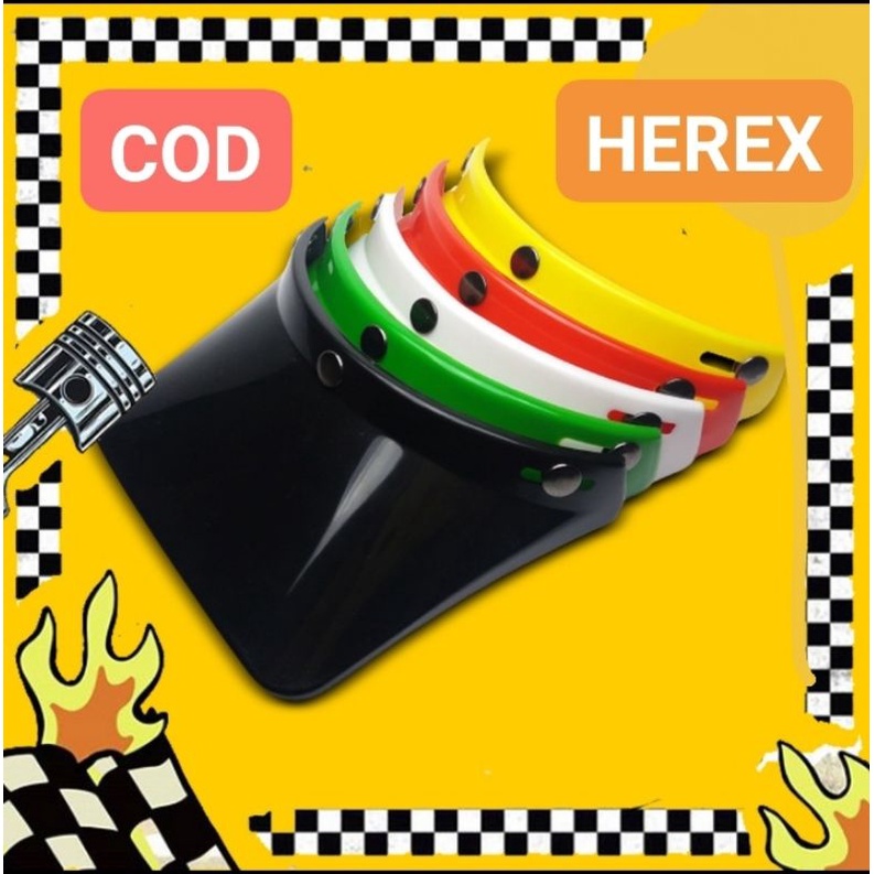 COD pet helm panjang bogo Carglos keren ngab