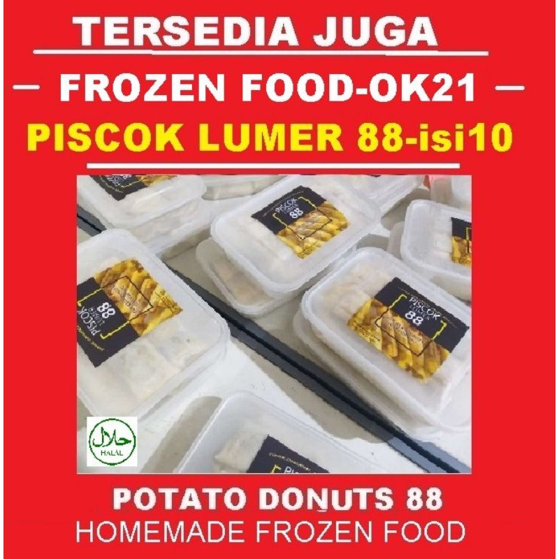 

Harga Lagi Promo Piscok Lumer 88 isi 10 Pcs HOMEMADE FROZEN FOOD OK21