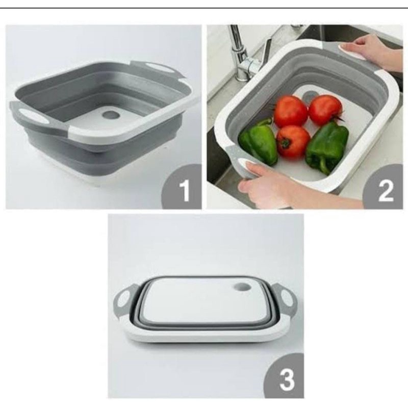 Telenan Lipat Baskom Multifungsi / Telenan Baskom