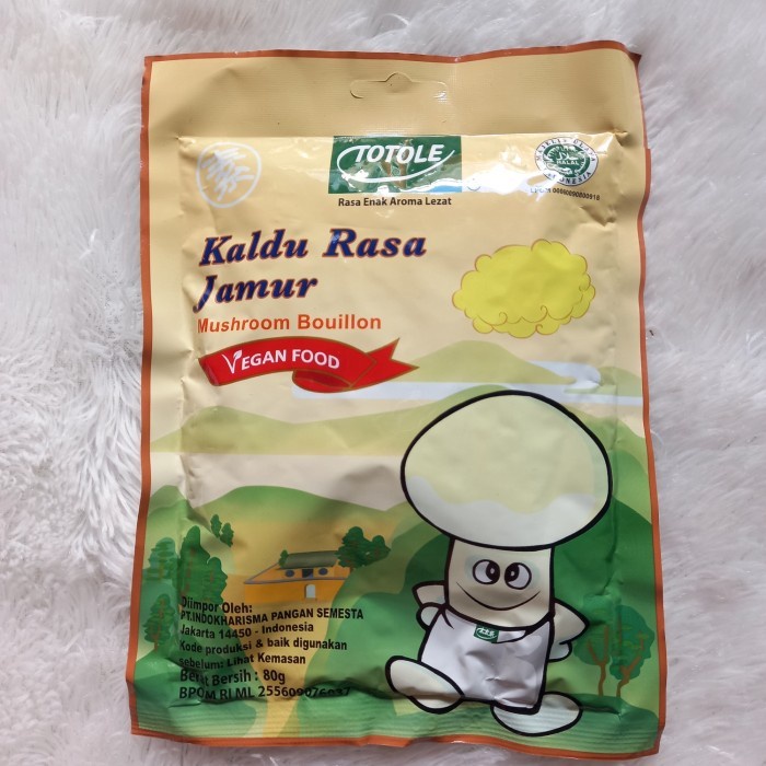 

vd2011c Totole Kaldu Rasa Jamur 80 Gr No Msg / Totole Kaldu Halal Mui - Totolejamur 80G Fsfs201