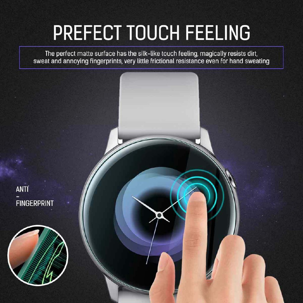 TBI - Screen Protection Samsung Galaxy Watch Active Sport Gear Anti Gores Smart Watch