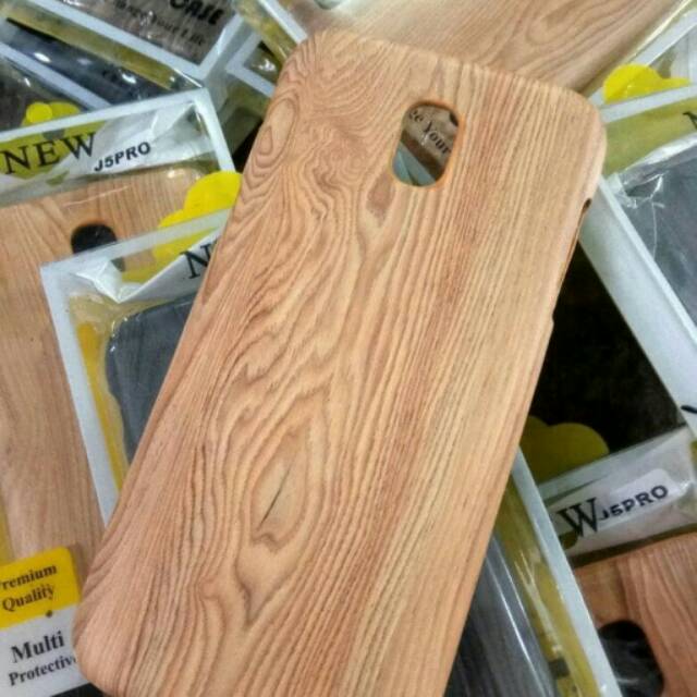 HARD CASE KAYU SAMSUNG J7 PRO CASE WOOD J7 PRO BAMBOO CASE J730