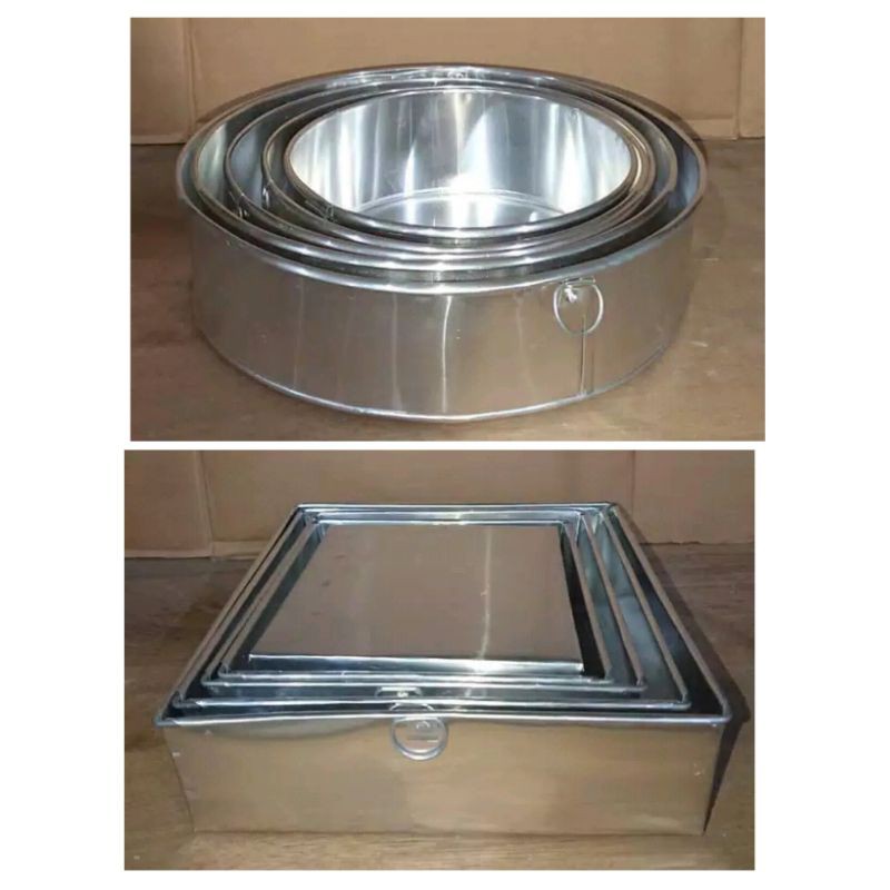 Loyang bolu  kotak / bulat | Loyang bolu kukus / persegi panjang Loyang marmer cake Loyang oven