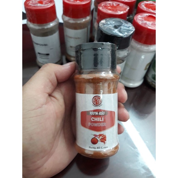 

Chili Powder 40gr Cabe Bubuk 100% Asli