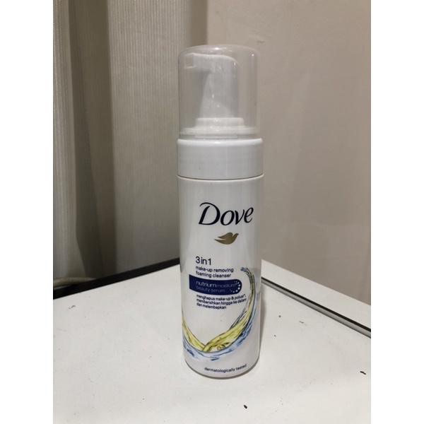 botol kosong shower gel/shampoo/botol sabun dove cuci muka foaming cleanser