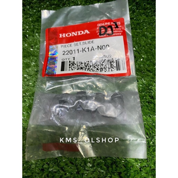 Piece Set Slide / Slider / Klip Clip Rumah  Roller HONDA Beat Fi LED Genio Asli HGP 22011-K1A-N00 (3 pcs)