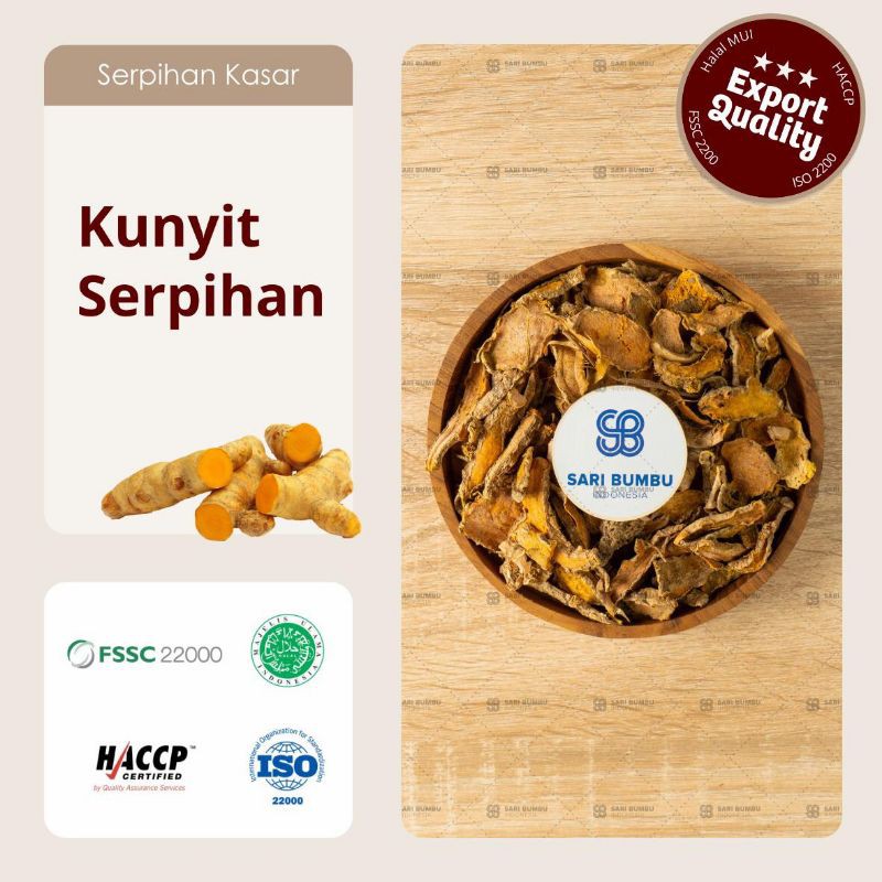 

Kunyit Serpihan 250g