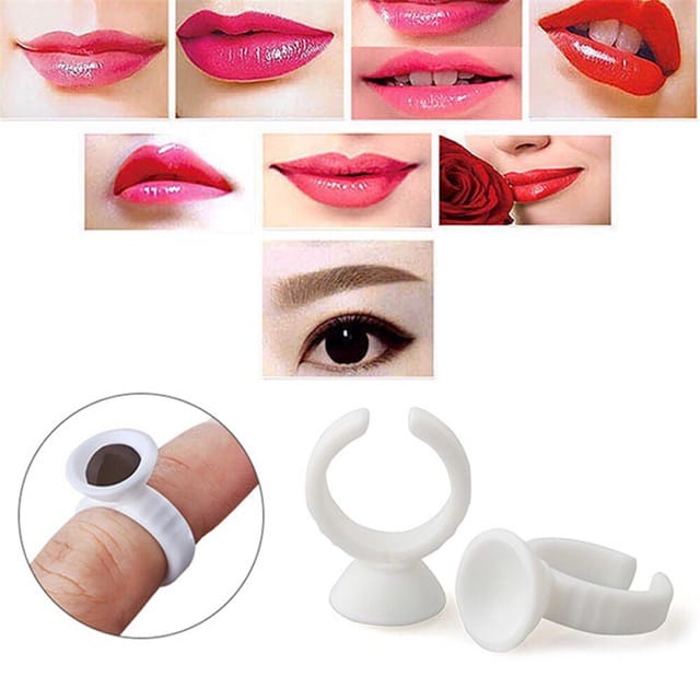 `ღ´ PHINKL `ღ´ Cincin putih untuk lem bulu mata eyelash eyelashes extension