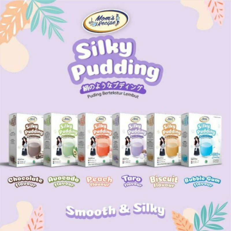 

SILKY PUDDING Forisa Mom's Recipe 155 gram PUYO Puding Susu Smooth ALL Varian (Isi 6 Rasa)