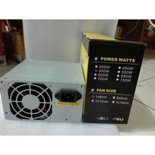 JC Power supply 500 W Esmile  ATX-P4 PSU 500Watt