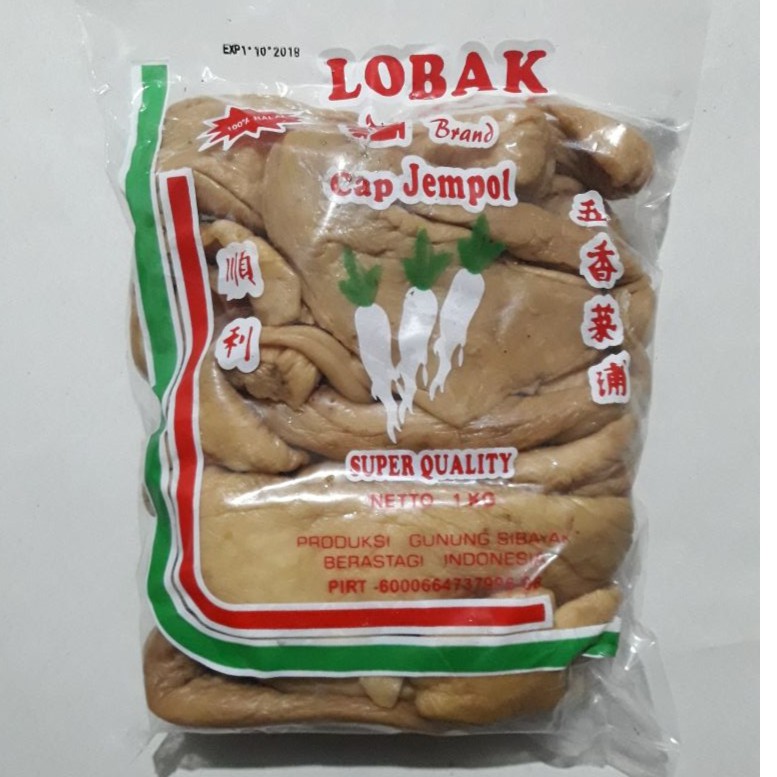 Lobak Brand Cap Jempol / Caipo / Caypo Asin 1 kg / Pack