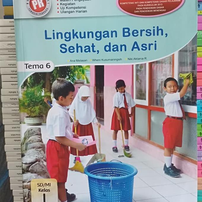 Buku Sekolah - Buku Lks Pr Kelas 1 Sd Tema 6 Tematik Intan Pariwara