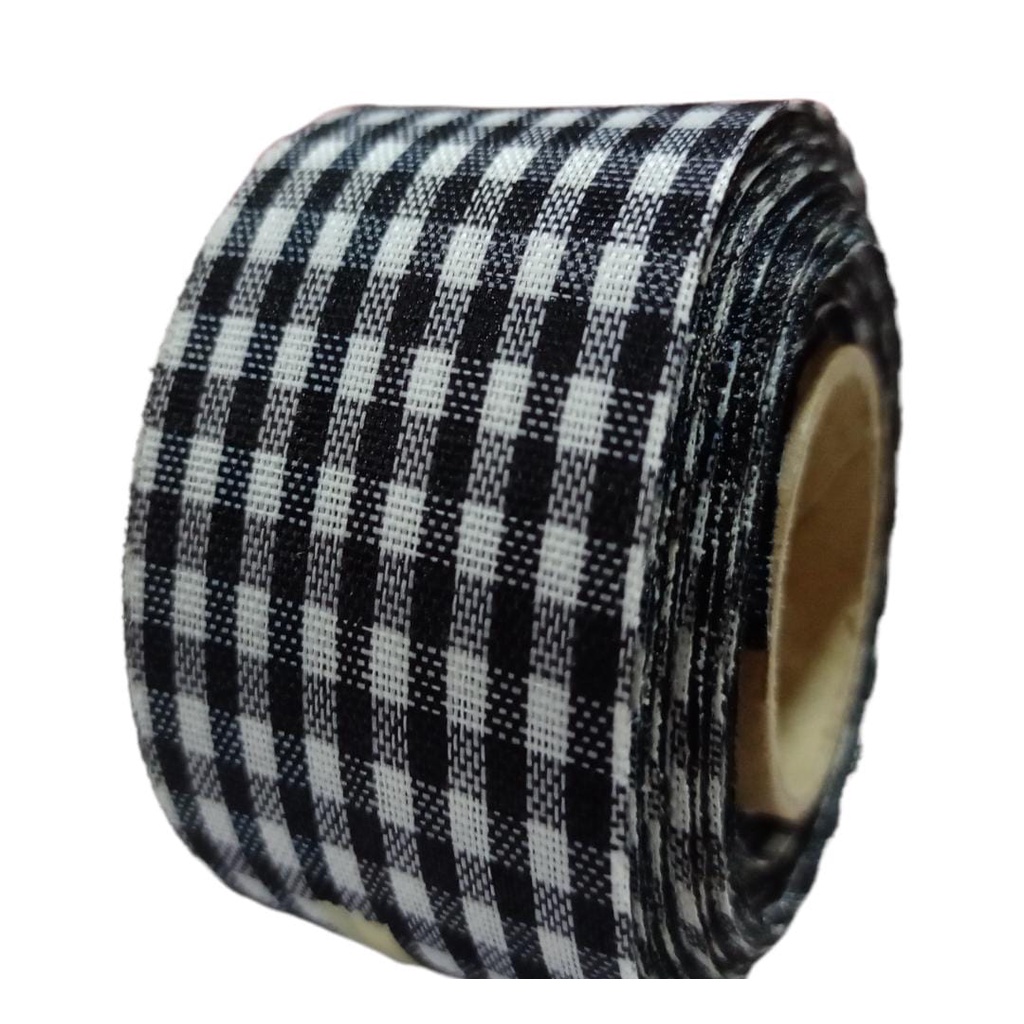 

Pita Kotak Hitam Ukuran 1.5inch / 4cm Per Rolll