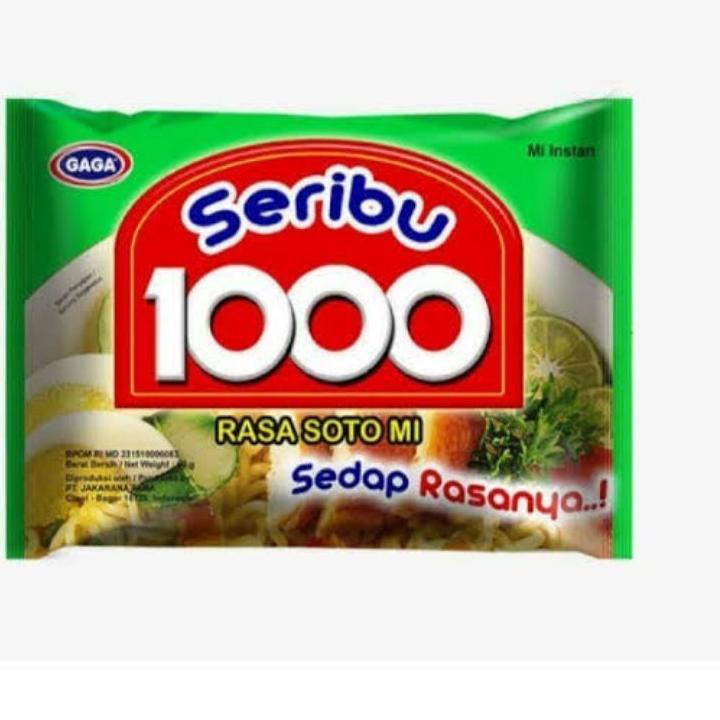 

ッ Mie Gaga 1000 All Varian 50gr 1 Dus ( isi 40 pcs ) ₽