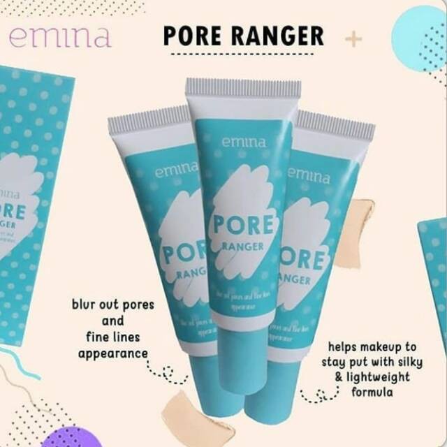 EMINA PORE RANGER 20ML / PRIMER RINGAN UNTUK PORI BESAR