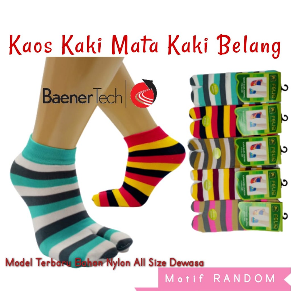 Kaos Kaki Pendek Jempol/Kaos Kaki Mata Kaki Jempol Belang