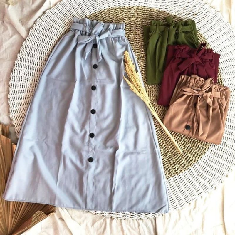 Rok tali/ Rok kancing / Rok polos / Rok pita.