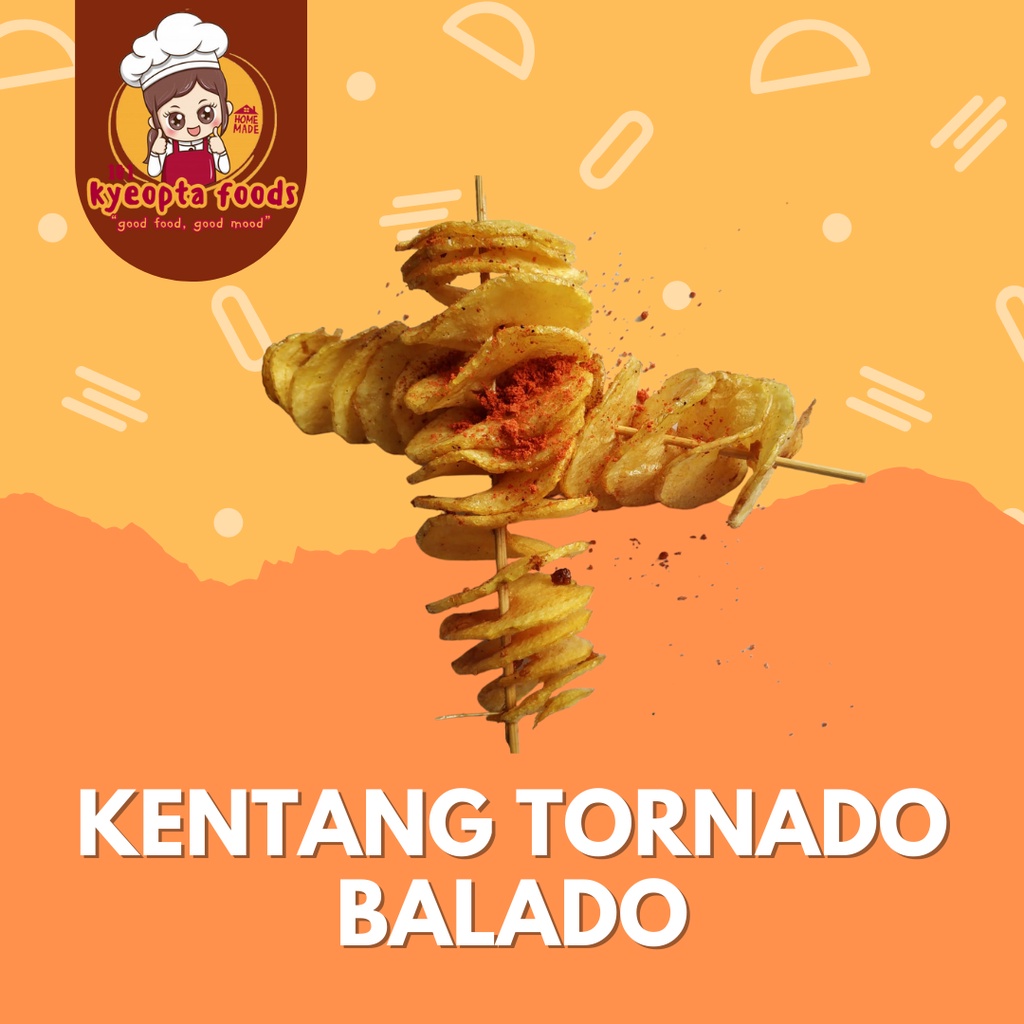 

Kyeopta Kentang Tornado Balado but 1 get 1