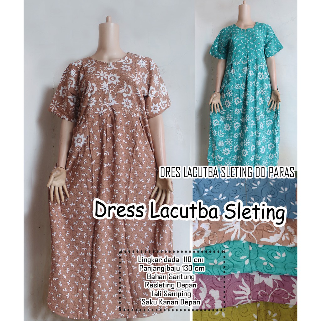 GROSIR DASTER MURAH [SERIAN 5 PCS] DRESS LACUTBA SUPLIER DASTER GROSIR