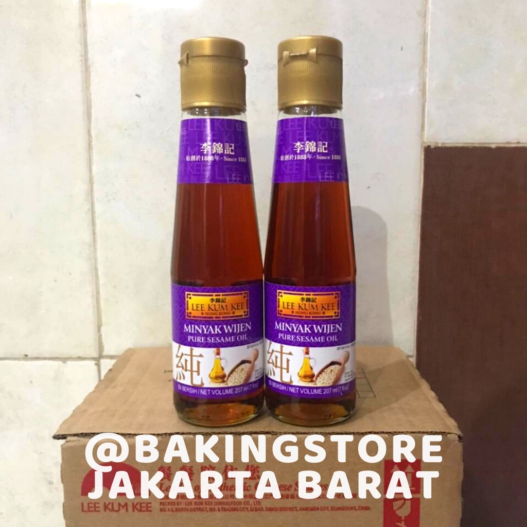 

Lee Kum Kee Pure Sesame Oil 207 ml | Minyak Wijen Murni