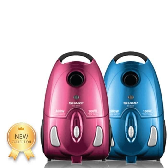 VACUM CLEANER SHARP EC-8305 PENYEDOT DEBU BIRU PINK LOW WATT GARANSI RESMI PROMO EC 8305 B/P