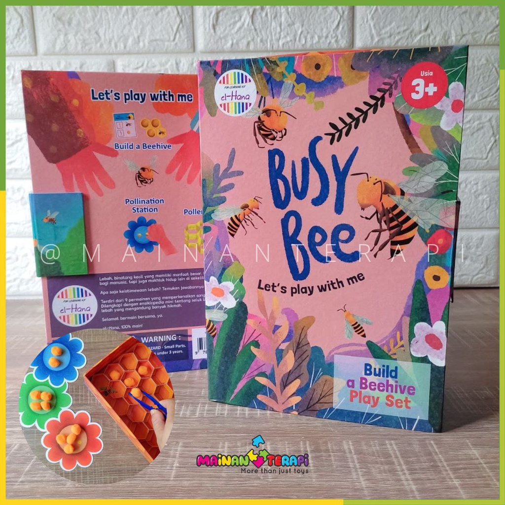 Mainan Terapi Busy Bee Activity el Hana Edukasi