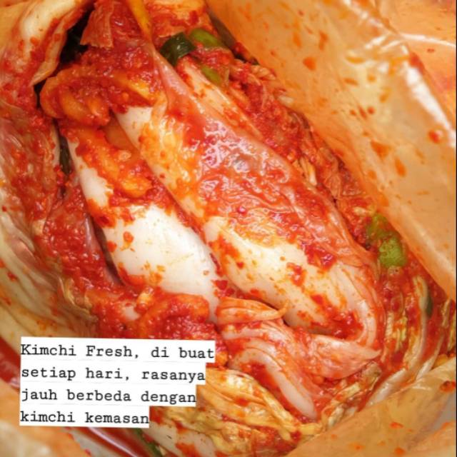 

jinjja Kimchi 500gr fresh hand made asli buatan orang korea