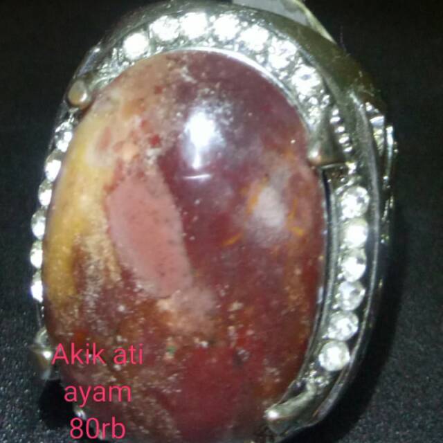 Batu akik motif ati ayam