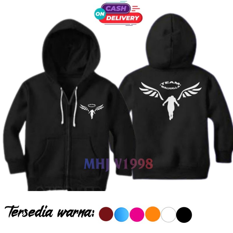 jaket anak tokyo revengers valhalla/hoodie anak tokyo revengers valhala/sweater anak tokyo revengers