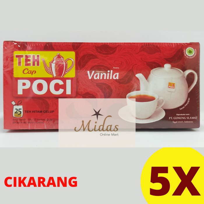 

Teh Poci Celup Vanili 5 Pcs