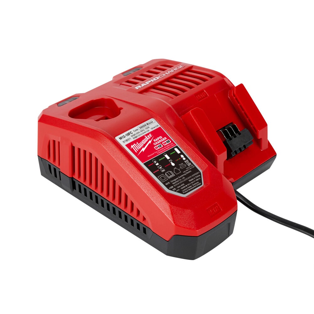 MILWAUKEE M1218FC Multi Charger 12 Volt &amp; 18 Volt Rapid Charger&quot;