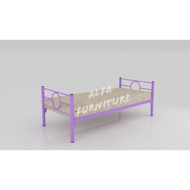 Ranjang Single Modern Minimalis Ukuran Kasur 90x200 Cm