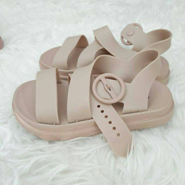 Sandal Anak Cewek Jelly Tali Silang / Sandal Tali Strip Gladiator Anak