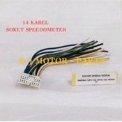 SOKET SOCKET KILOMETER SPEDOMETER SPEEDOMTER KM KARISMA X KHARISMA D SUPRA X 125 SHOGUN 125 ARASHI A