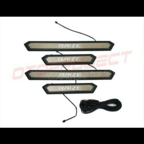 Sill Plate / Sill Plate Samping Toyota Raize 2021 With LED