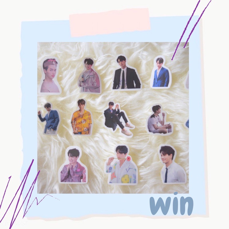 

STICKER PACK WINMETAWIN THAILAND ACTOR