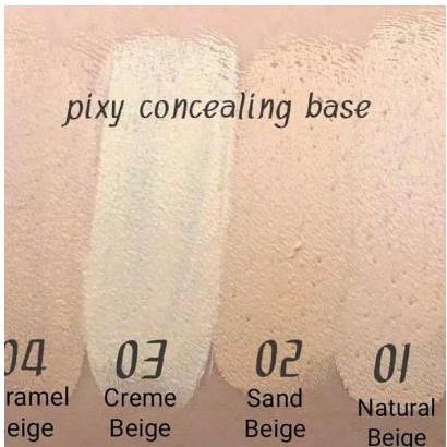 ^ KYRA ^ Pixy Concealing Base Concealer Konsiler With 4 Beauty Benefit - Netto 9 gr