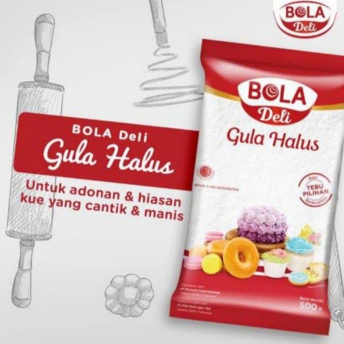 

hanya disini] Tepung Gula Halus Bola Deli 20x500g dus