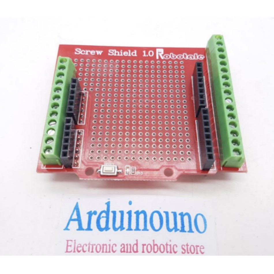 Arduino Proto Screw protoscrew Shield terminal robotale