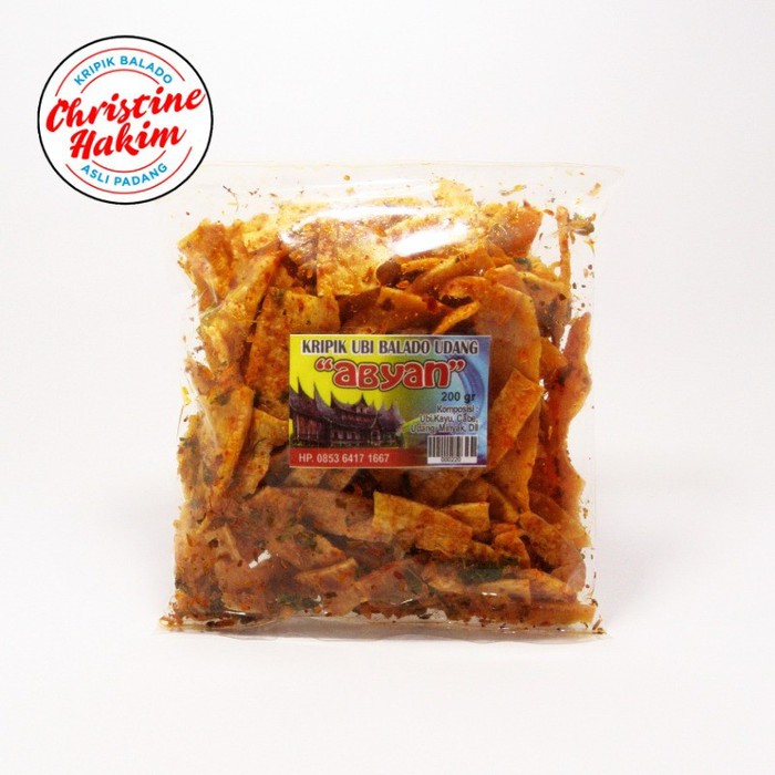 

Kripik Ubi Balado Udang Abyan