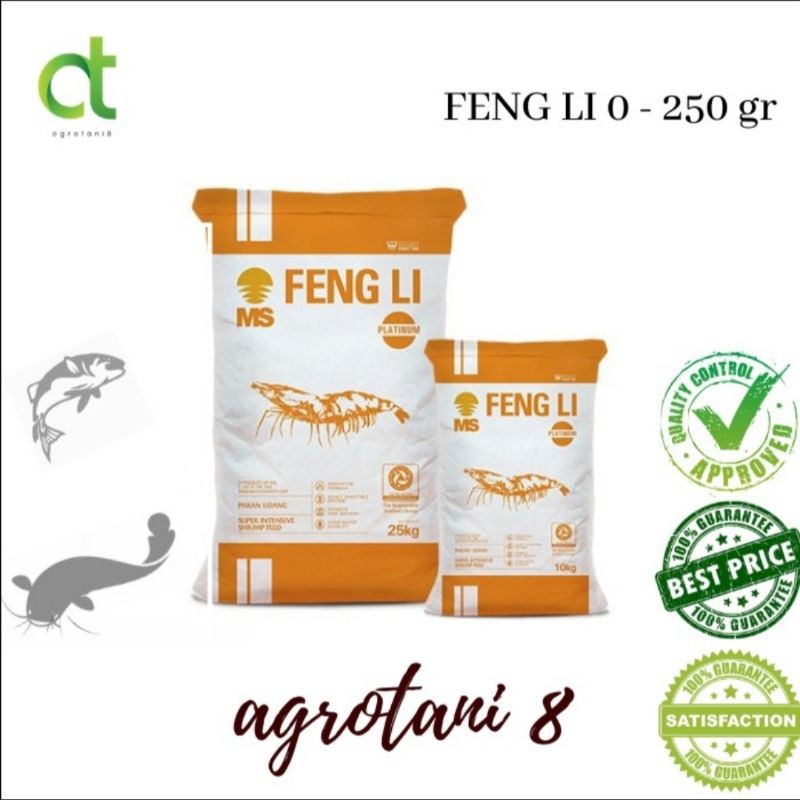 Bubuk Udang Pelet Feng Li 0 100 GRAM