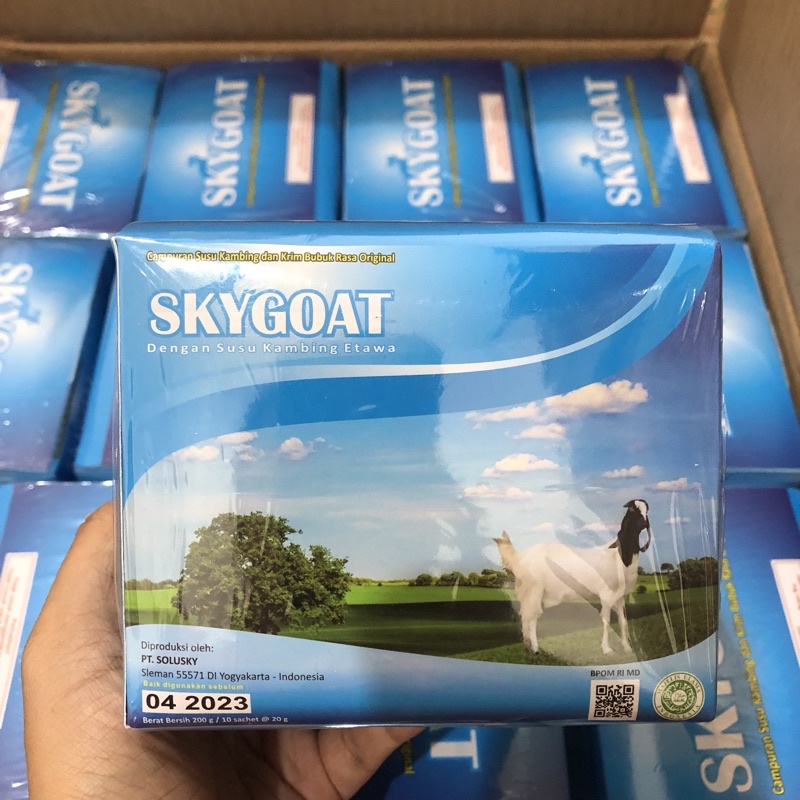 

Susu Kambing Ettawa Skygoat Rasa Vanilla